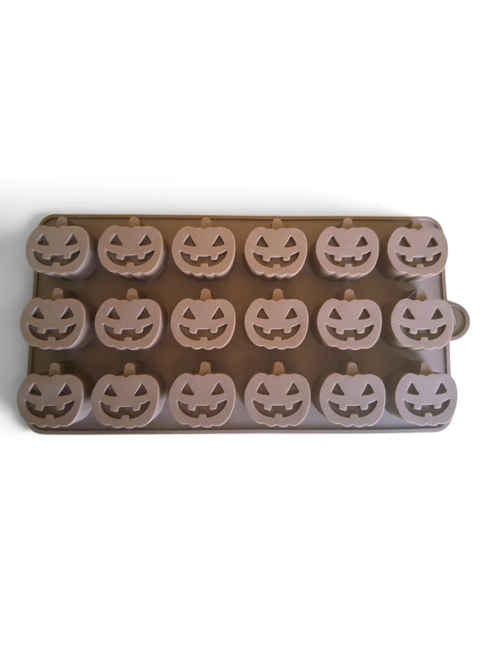 Halloween Pumpkin Silicone Mold Tray - Brown